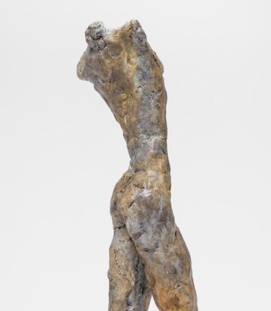 Figurative sculpture Anchor with Light Patina