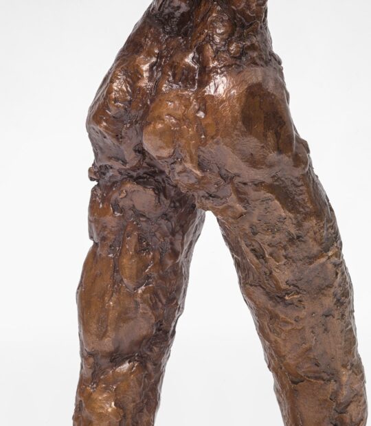 Figurative sculpture Arch with Bronze Patina