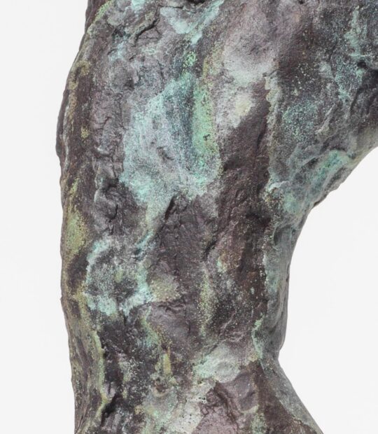 Figurative sculpture Arch with Green Patina