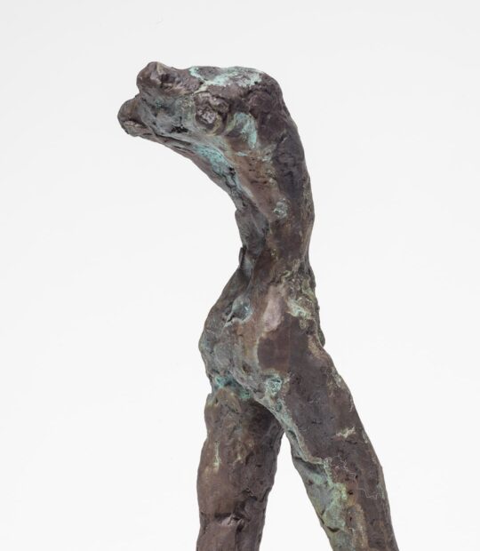Figurative sculpture Arch with Green Patina