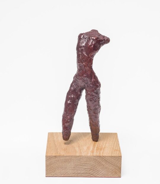 Figurative sculpture Arch with Red Patina