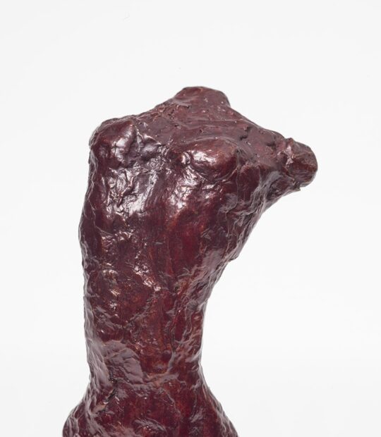 Figurative sculpture Arch with Red Patina