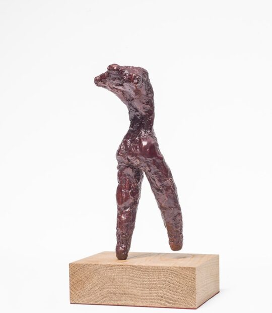 Figurative sculpture Arch with Red Patina