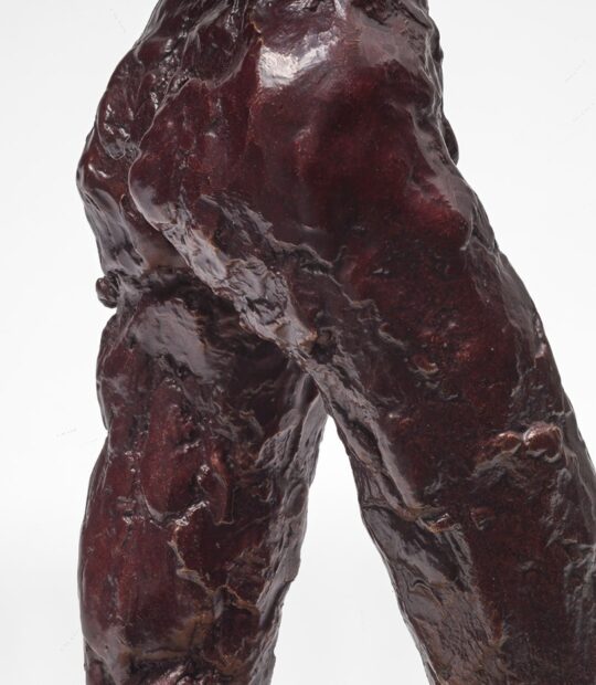 Figurative sculpture Arch with Red Patina