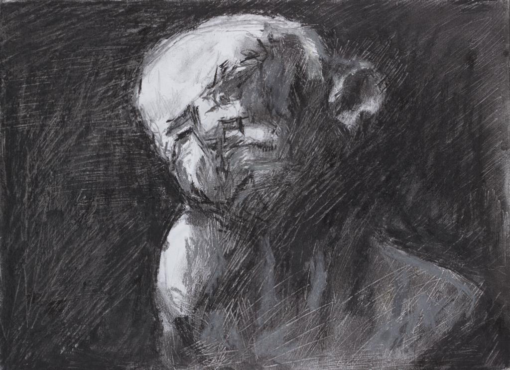 Sculptural drawing Pencil