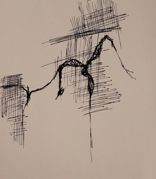 Link to Ink Drawing IX page.